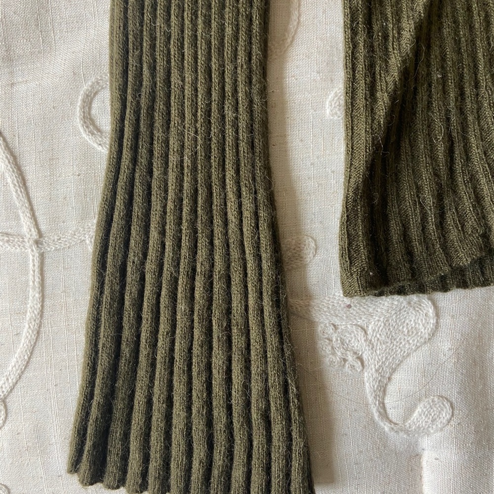 Madewell Green Merino Relaxed Crewneck Sweater - Picture 5 of 5